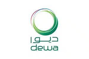 Logo of dewa UAE